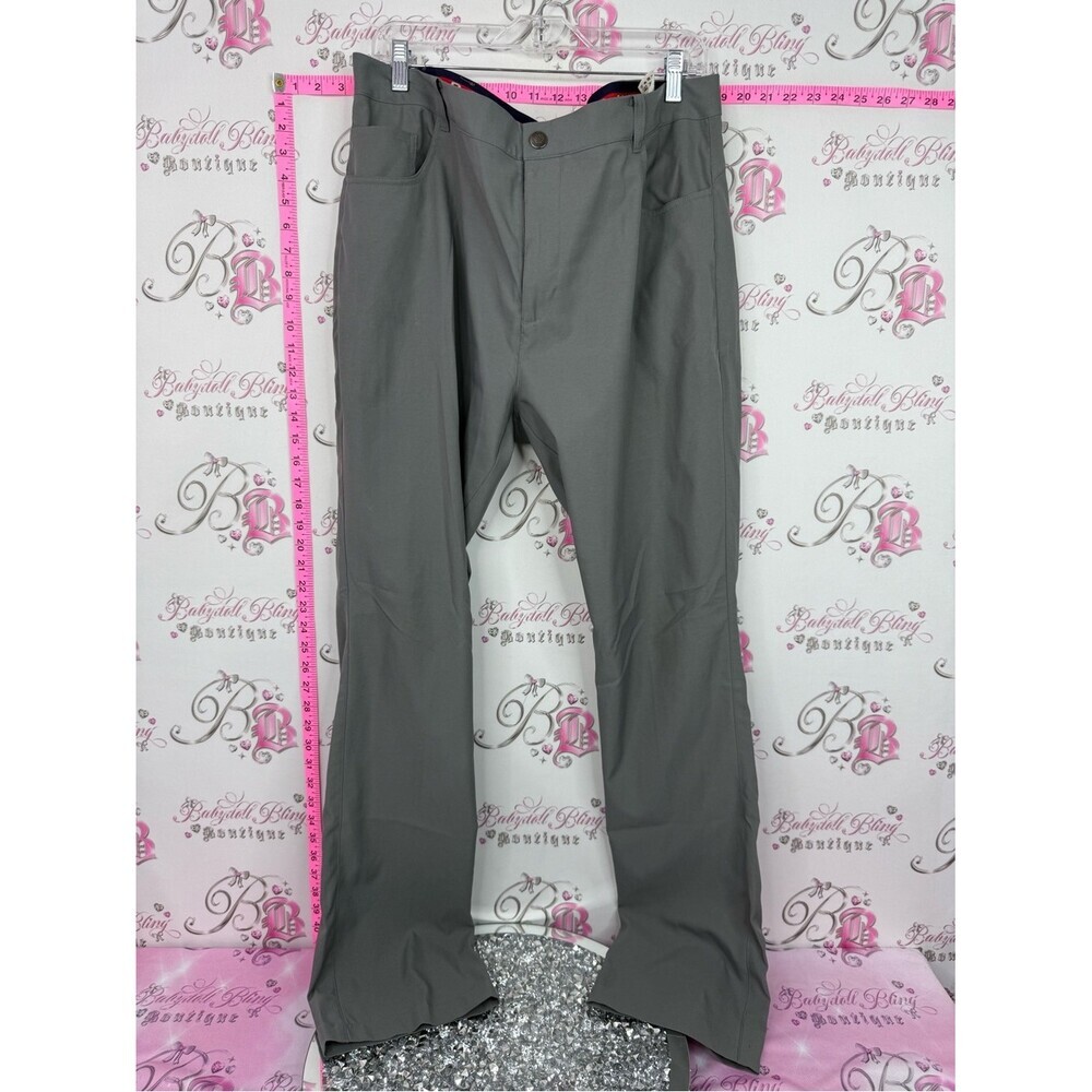 Puma pants Men's Gray grey Pants belt loops classic